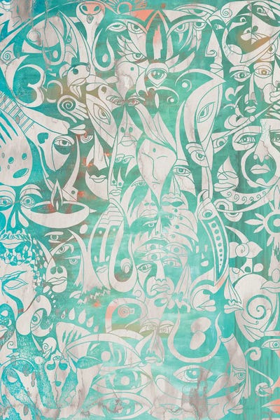 Green by Koorosh Nejad canvas print