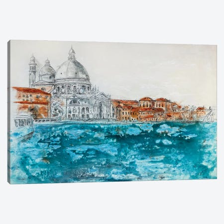 Venice Canvas Print #KOO84} by Koorosh Nejad Canvas Artwork