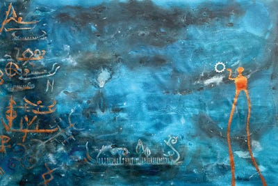 Night by Koorosh Nejad canvas print