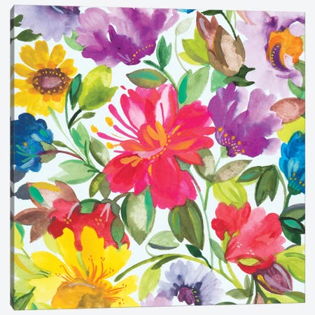 Hibiscus II Canvas Print #KPA101} by Kim Parker Canvas Artwork