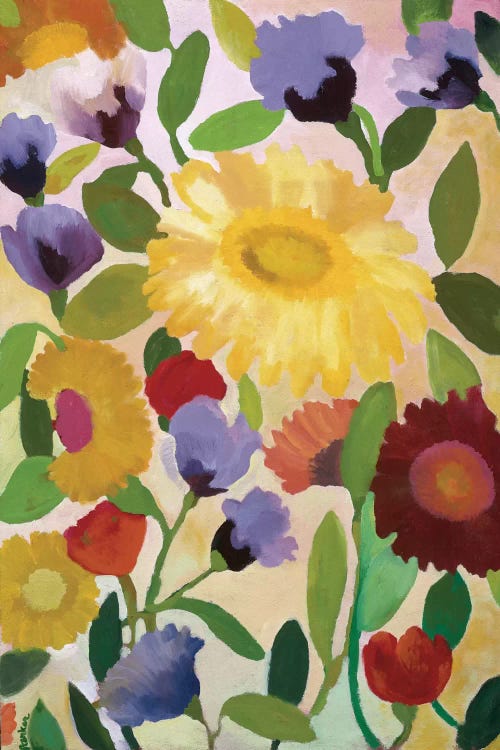 Irises by Kim Parker wall art