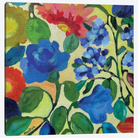 Hydrangeas Canvas Print #KPA127} by Kim Parker Art Print