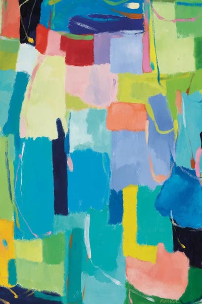 Teal: Urban Essay XIV by Kim Parker