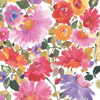 Garden Bouquet by Kim Parker framed canvas print