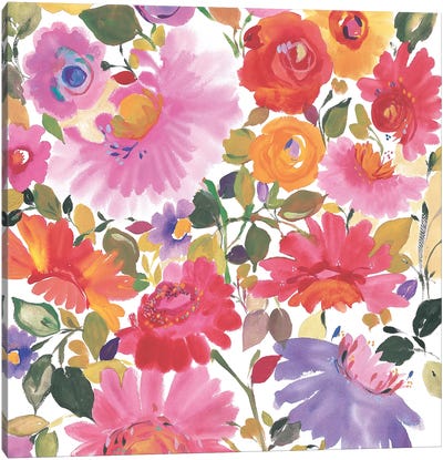 Garden Bouquet Canvas Art Print - Kim Parker