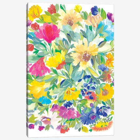 Meadow Bouquet Canvas Print #KPA159} by Kim Parker Canvas Print