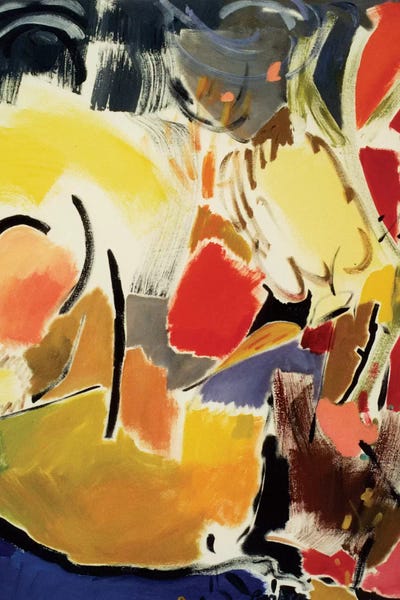 Rhapsody by Kim Parker framed canvas print