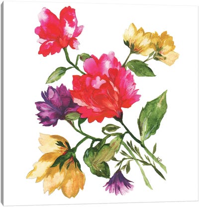 Carnations Canvas Art Print
