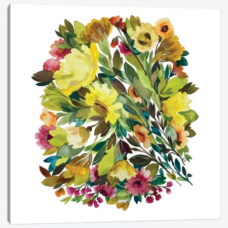 April Bouquet Canvas Print #KPA257} by Kim Parker Art Print