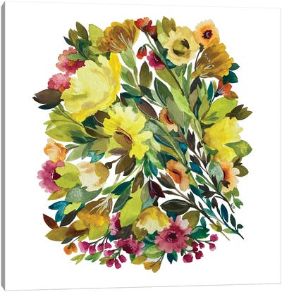 April Bouquet Canvas Art Print - Kim Parker