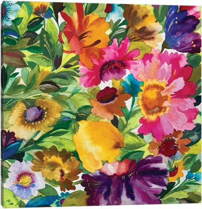 Market Bouquet Canvas Art Print - Kim Parker