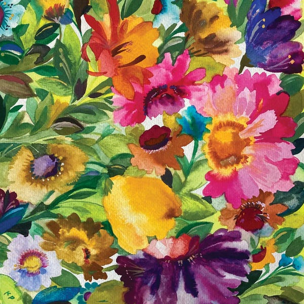 Fine Art Print: Market Bouquet by Kim Parker
