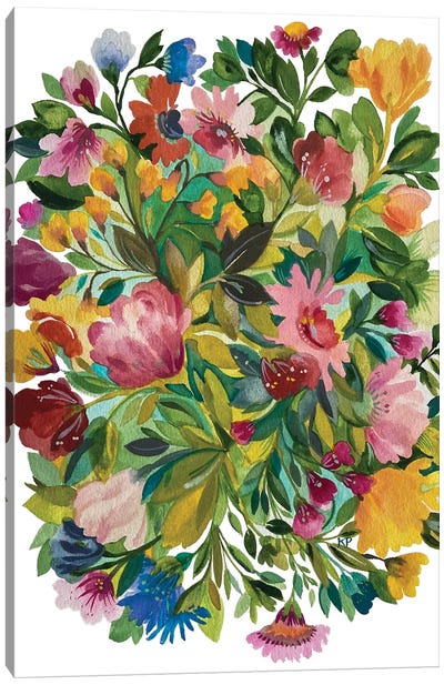 Kim Parker Floral 3438 Canvas Art Print - Kim Parker