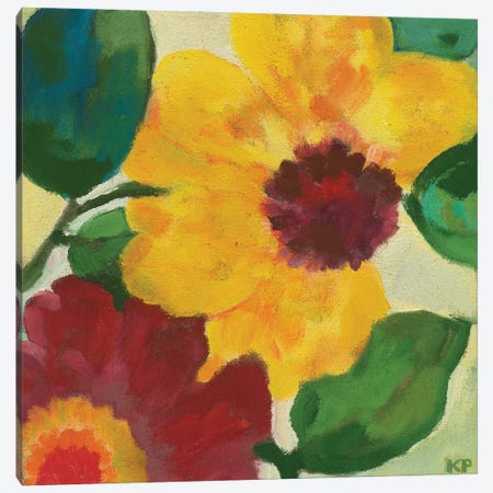 Anemone Garden I Canvas Print #KPA269} by Kim Parker Canvas Print