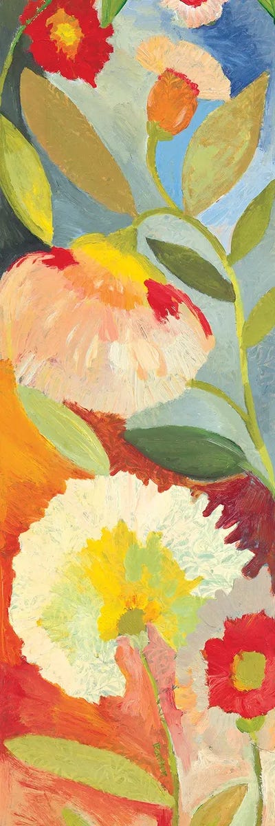 Bloomsbury II by Kim Parker framed canvas print