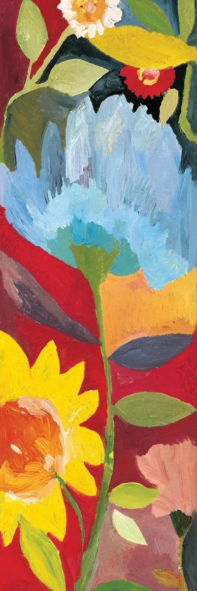 Bloomsbury IV by Kim Parker multi panel art