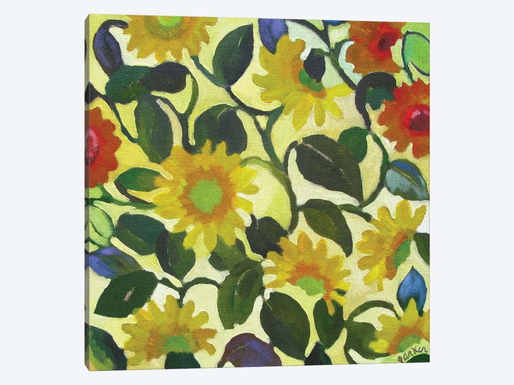 Sunflowers by Kim Parker 1-piece Art Print