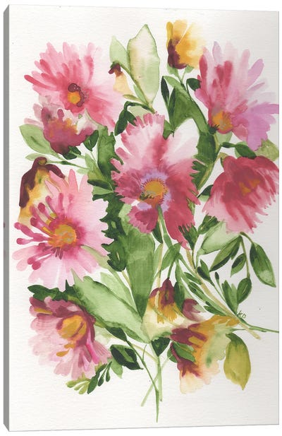 Summer Blooms Canvas Art Print - Kim Parker