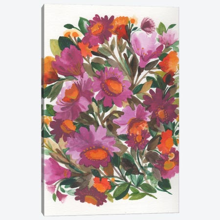 Echinacea Canvas Print #KPA298} by Kim Parker Canvas Art