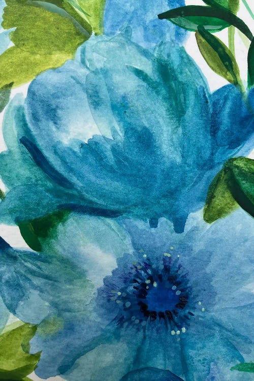 Blue Garden Detail I