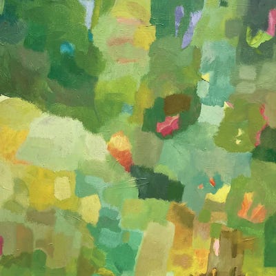 Sussex Landscape by Kim Parker framed canvas print