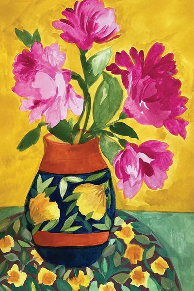 Wild Pink Carnations