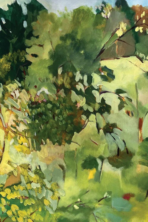 The Yard In Spring by Kim Parker wall art