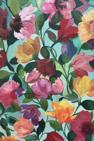 Floral & Botanical Patterns: Vanessa's Garden by Kim Parker