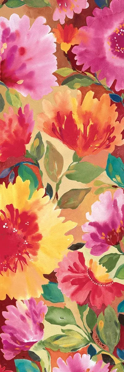 Tuscan Panel II by Kim Parker framed canvas print