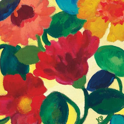 Ranunculus II by Kim Parker framed canvas print