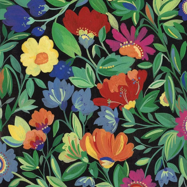 Floral & Botanical Patterns: Jamaican Garden by Kim Parker