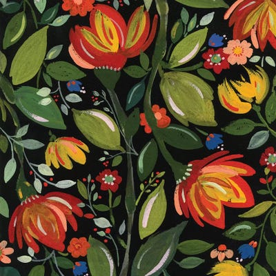 Haitian Flowers by Kim Parker art print