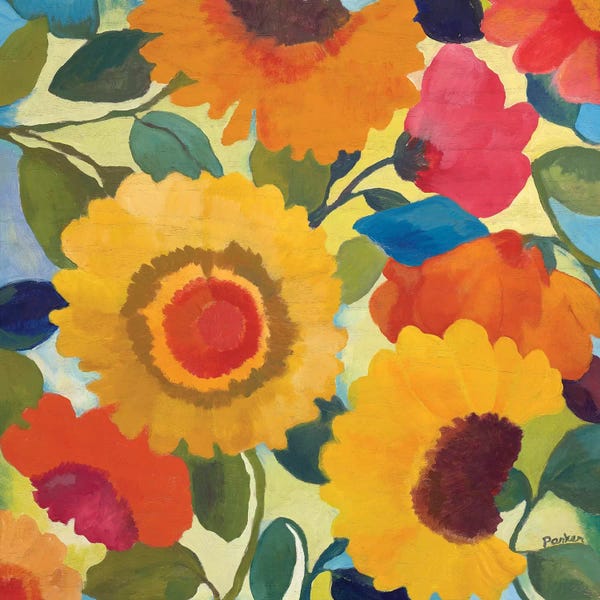 Sunflowers: Market Flowers I by Kim Parker