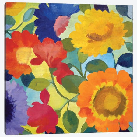 Market Flowers II Canvas Print #KPA56} by Kim Parker Canvas Wall Art