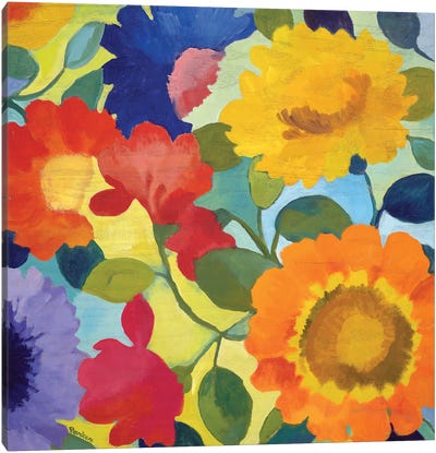 Market Flowers II Canvas Art Print - Kim Parker