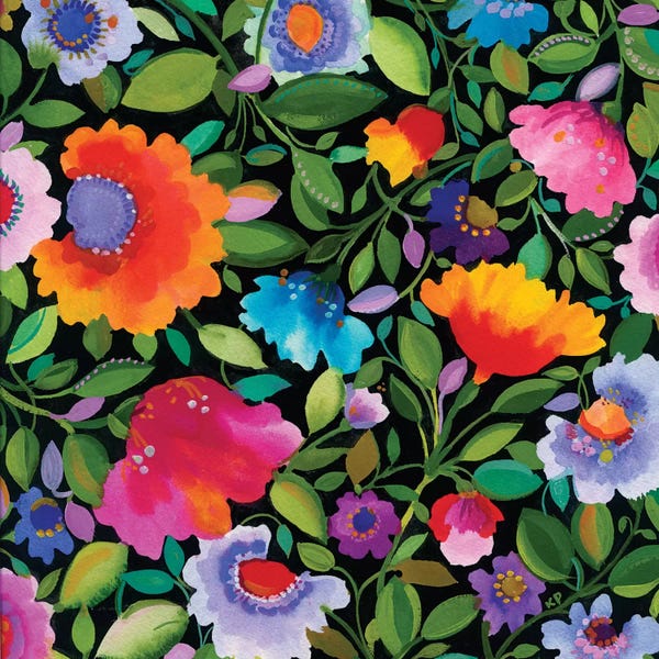 Latin Décor: India Garden I by Kim Parker