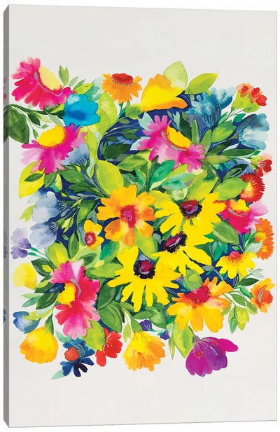 Late Summer's Bouquet Canvas Art Print - Kim Parker