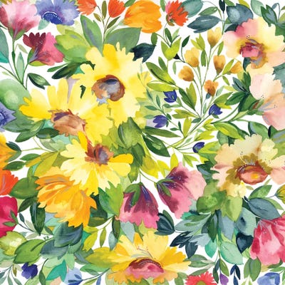 Lydia's Garden by Kim Parker acrylic art print