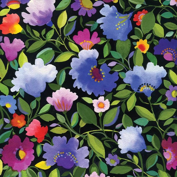 Green: India Garden II by Kim Parker