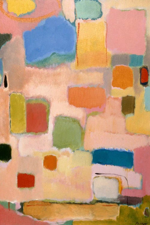 Color Essay With Pink by Kim Parker wall art
