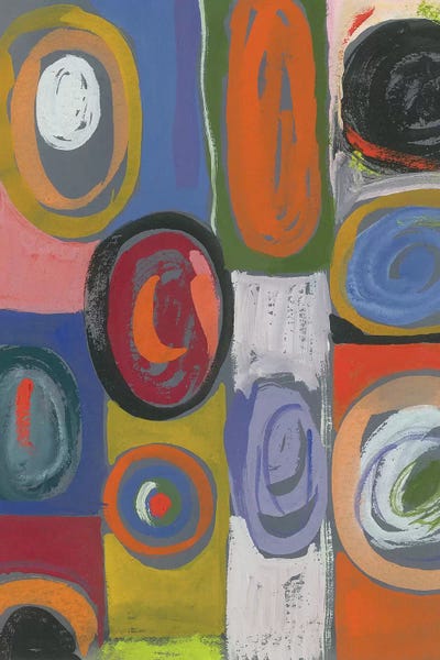 Cosmos by Kim Parker framed canvas print