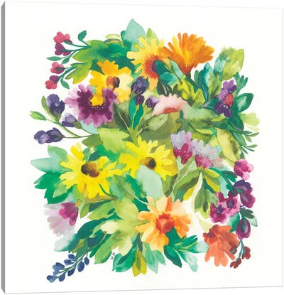 French Bouquet Canvas Art Print - Kim Parker