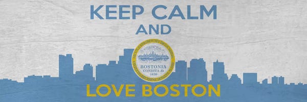 Keep Calm Collection: Keep Calm & Love Boston by 5by5collective