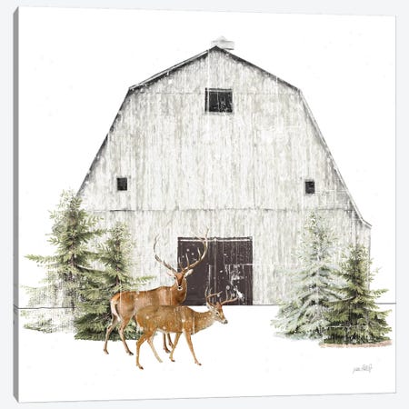 Wooded Holiday VI Canvas Print #KPE25} by Katie Pertiet Canvas Print