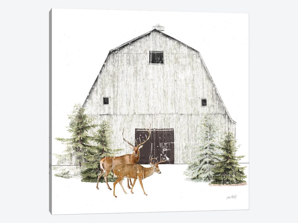 Wooded Holiday VI by Katie Pertiet 1-piece Art Print