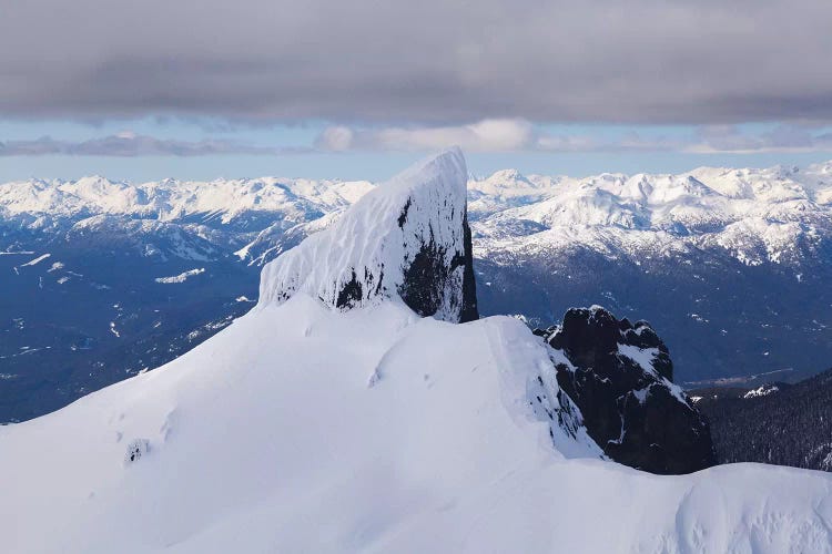 Aerial View Of Black Tusk Near Whistler, British Columbia, Canada