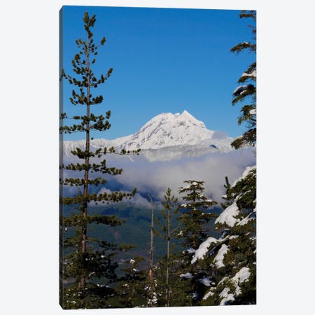 Mount Garibaldi From The Chief Overlook At The Summit Of The Sea To Sky Gondola Canvas Print #KPI7} by Kristin Piljay Canvas Art