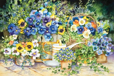 Simply Charming by Kathleen Parr McKenna framed wall art