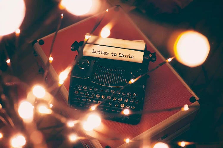 Letter to Santa by Kelly Poynter wall art