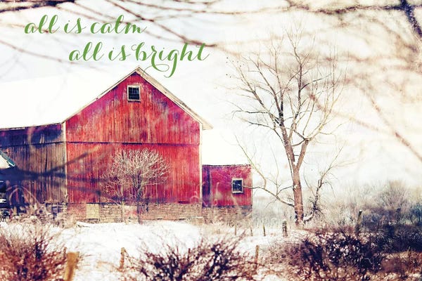 Farmhouse Festive: Calm and Bright Barn by Kelly Poynter
